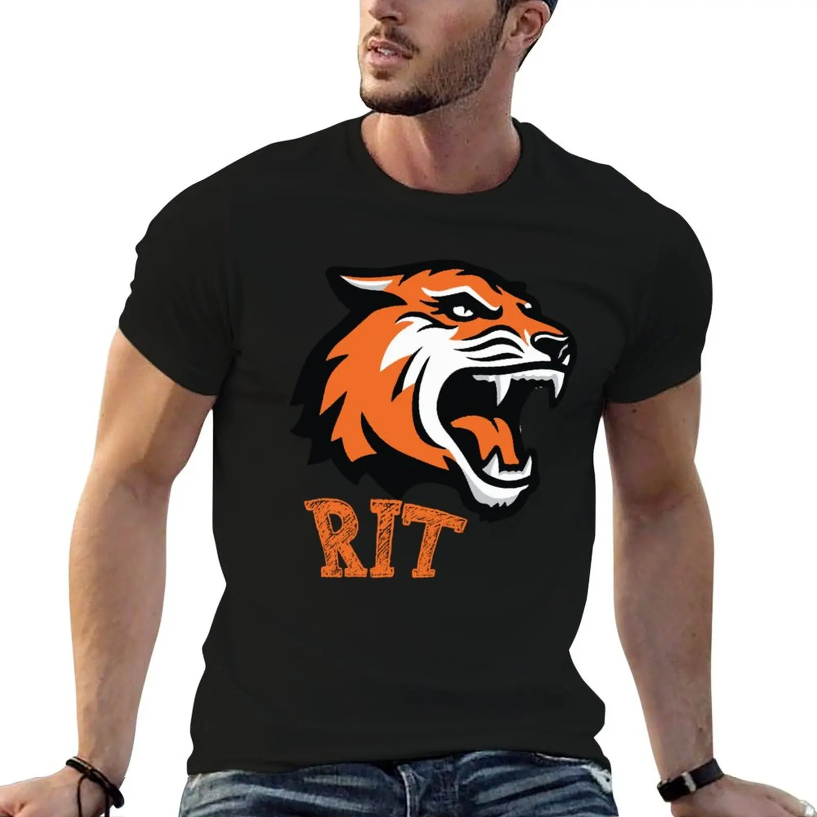 Rochester Institute Of Technology Rit105 T-Shirt t shirts designer t shirts for man cotton T-Shirt