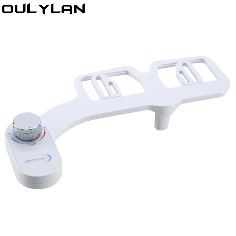 

Oulylan Women Bidet Slim Toilet Seat Sprayer Smart Ass Cleaner Floor Mounted Feminine Flusher Butt Washing Spray Device