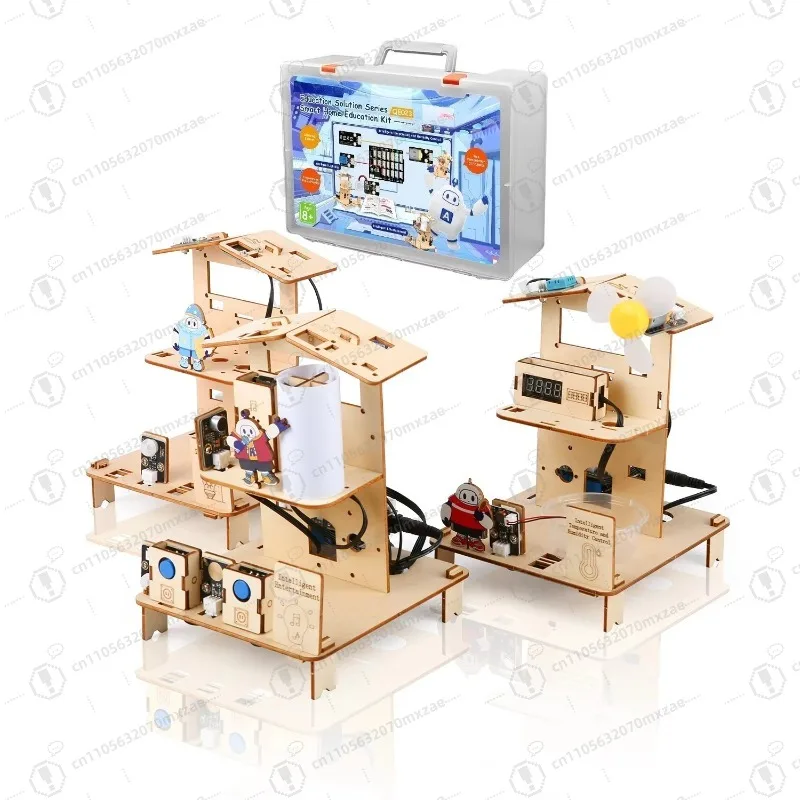 ODM Programmabile Educazione Apprendimento Attrezzature Set di giocattoli Legno Eco-Friendly Scuola Bambini Adulto Stelo fai da te Kit Smart Home