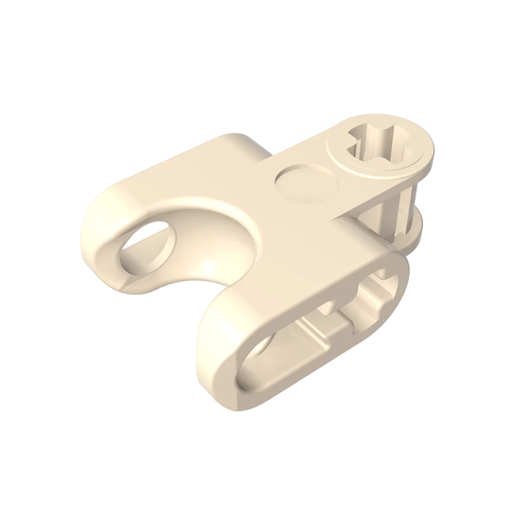 Tijolos Gobricks monta peças técnicas de GDS-1205, conector de eixo 2 x 3 compatível com lego 93571 blocos de construção