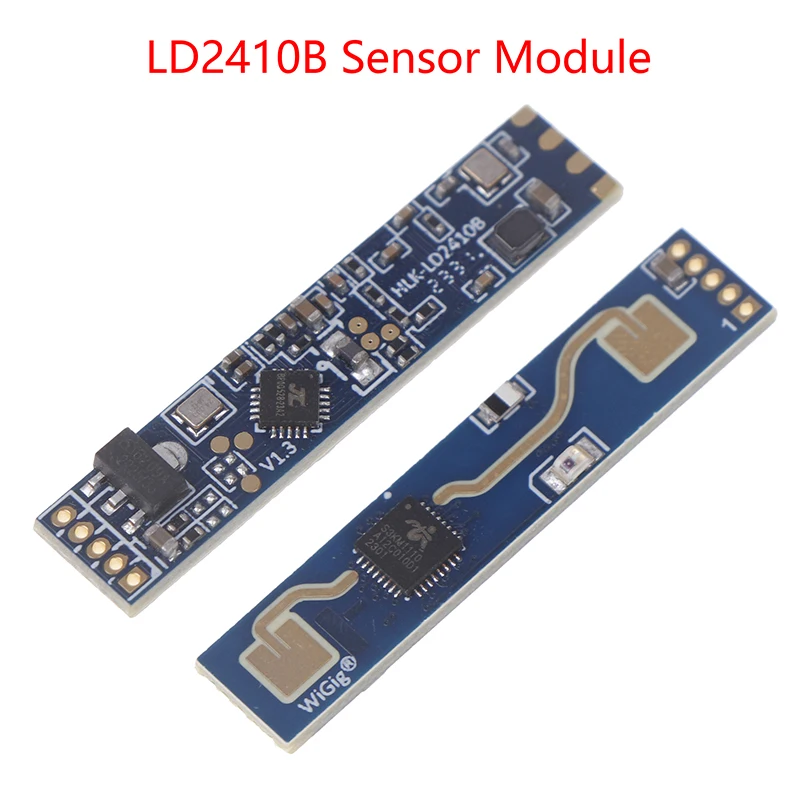 

LD2410B 5V High Sensitivity 24GHz Human Presence Status Sensor Module Intelligent Heartbeat Detection Sensor Radar Sensing