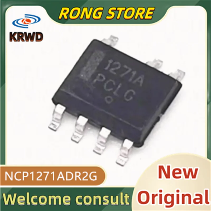 5 uds. 1271A nuevos y originales NCP1271ADR2G NCP1271ADR NCP1271A