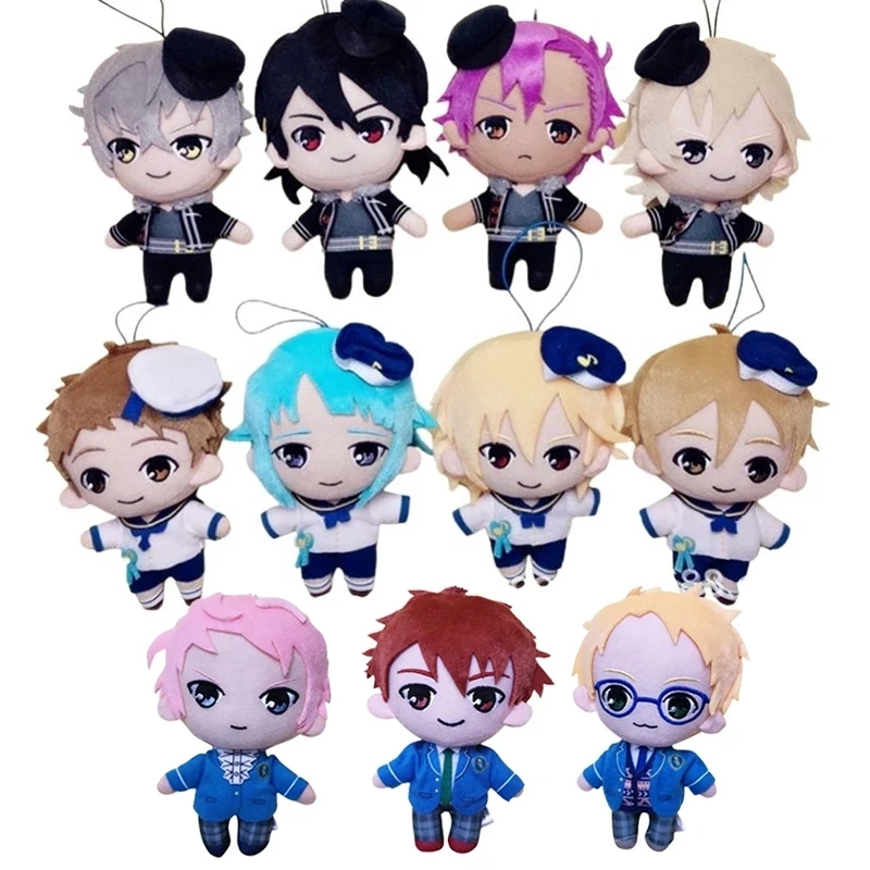 16cm Anime Game Ensemble Stars Kagehira Mika Hibiki Wataru Sena Izumi Sakuma Ritsu Plush Toys Doll Figure   Cartoon Kids Gift