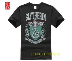 custom printed cotton O neck T-shirt best selling Slytherins T Shirt