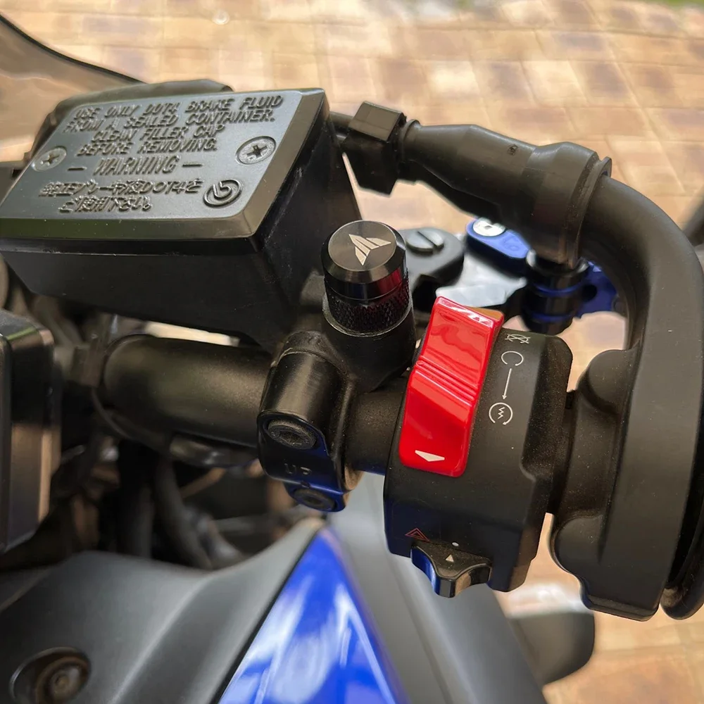 2025 لياماها MT 07 09 10 SP MT07 MT09 MT10 MT15 MT25 FZ09 FZ07 دراجة نارية الملحقات M10 مرآة ثقب التوصيل قبعات المسمار غطاء