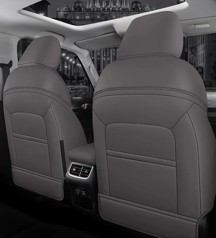 Prix de gros personnalisé Original siège de voiture motif Nappa couvertures en cuir cinq/sept s