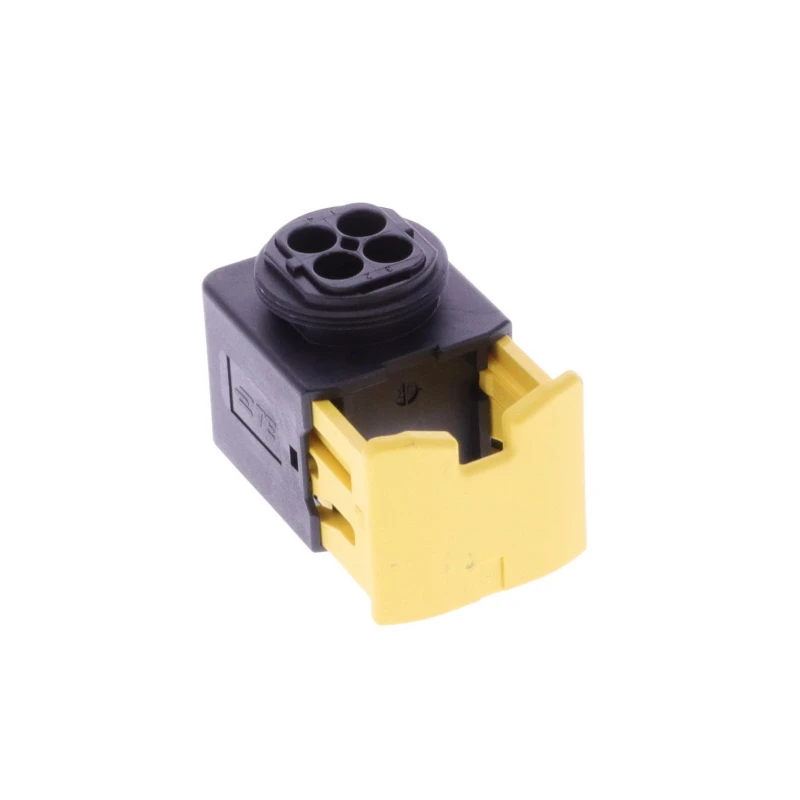 1-1418390-1,Female Terminal Housing,4P,Centerline 0.236 in [6 mm],Heavy Duty Sealed Connector Series,Male Terminal,1-1703818-1