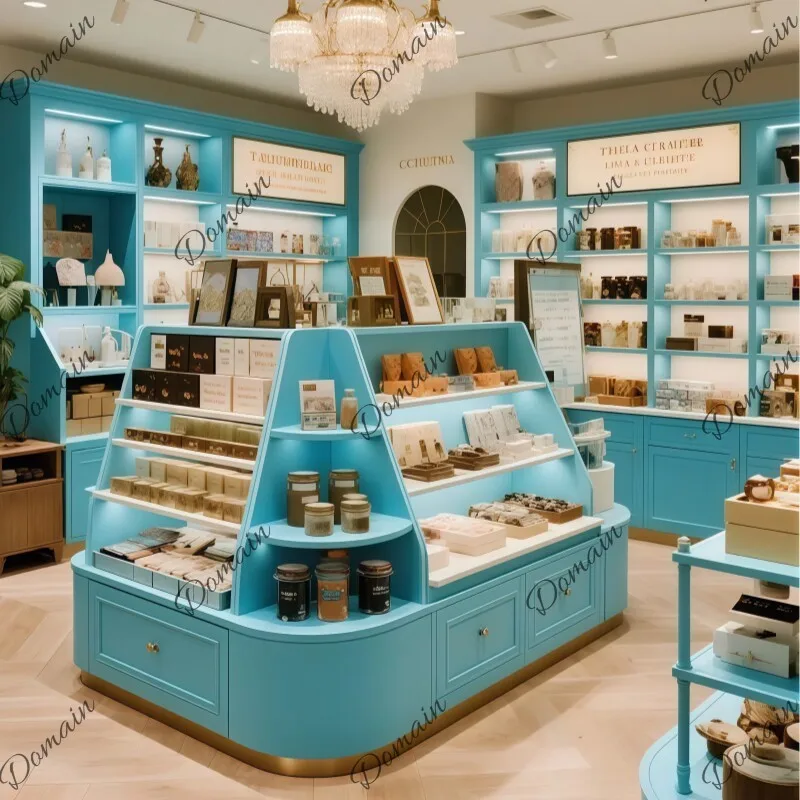 Cosmetics display cabinet sample gift jewelry collection store display merchandise Nakajima booth