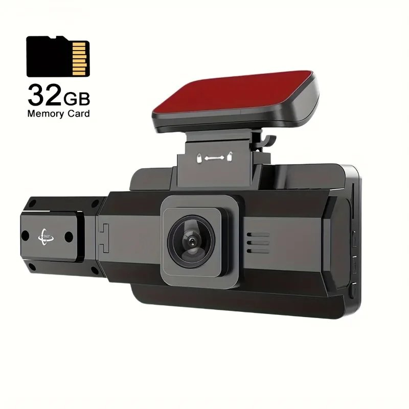 Dual Lens Dash Cam Front And Inside Car Camera Loop Recording Night Vision Wide Angle Car DVR Camera Car Video Recorder Vehicle