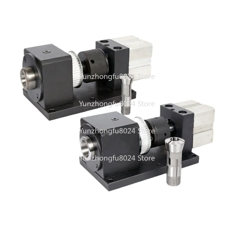 

High Precision Pneumatic Spindle Instrument Front Automatic Fixture Numerical Control Rotating Pneumatic Clamp Seat