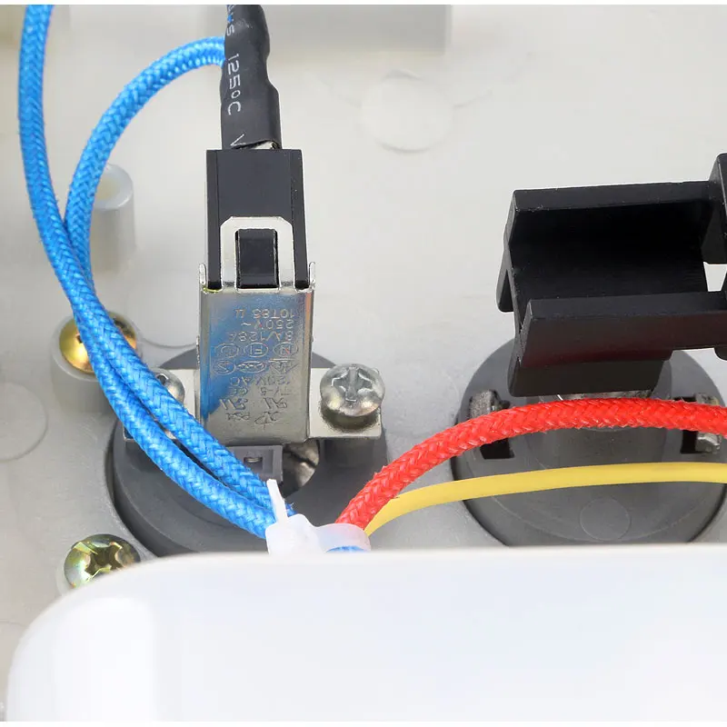 Direct key instant hot water dispenser hot water switch self-locking with bracket 10A high-power power current button