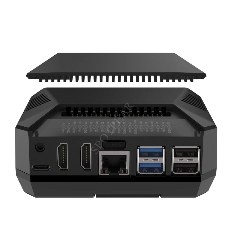 Raspberry Pi 5 Case with Argon ONE V3 M.2 NVMe PCIe SSD Conversion