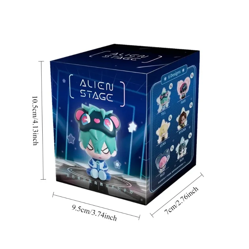 Bonita caja ciega Alien Stage Free Stage Series muñeca sorpresa Kawaii figura de Anime juguete modelo colección periférica juguetes de decoración