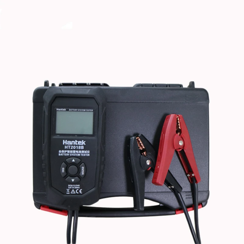 Hantek HT2018B Automotive Battery System Tester,Digital Battery Capacity Charge Analyzer ,Support 6V/12V/24V,Battery Test Tool