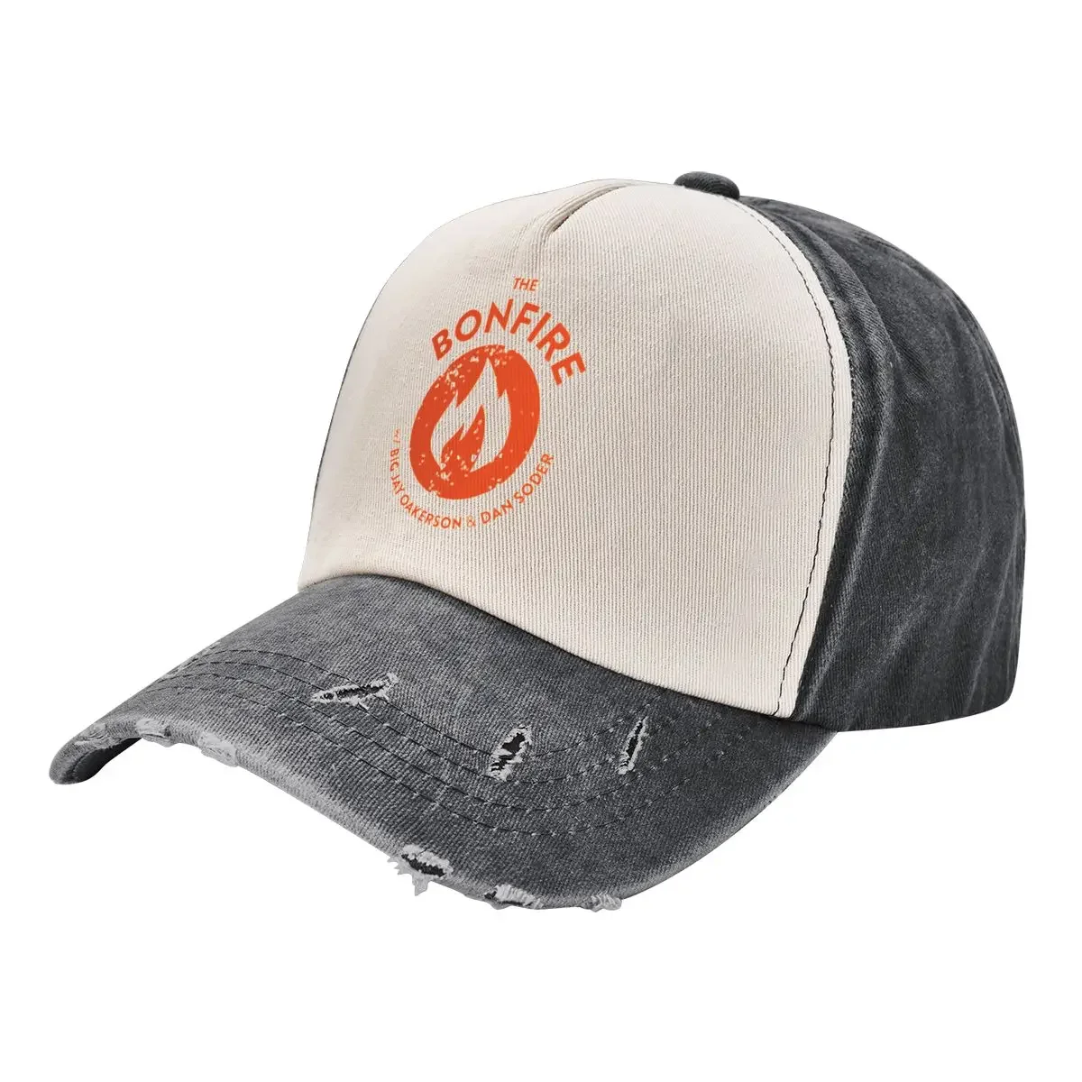 The bonfire official podcast logo essential t shirt Baseball Cap Mountaineering derby hat Caps Male Women's