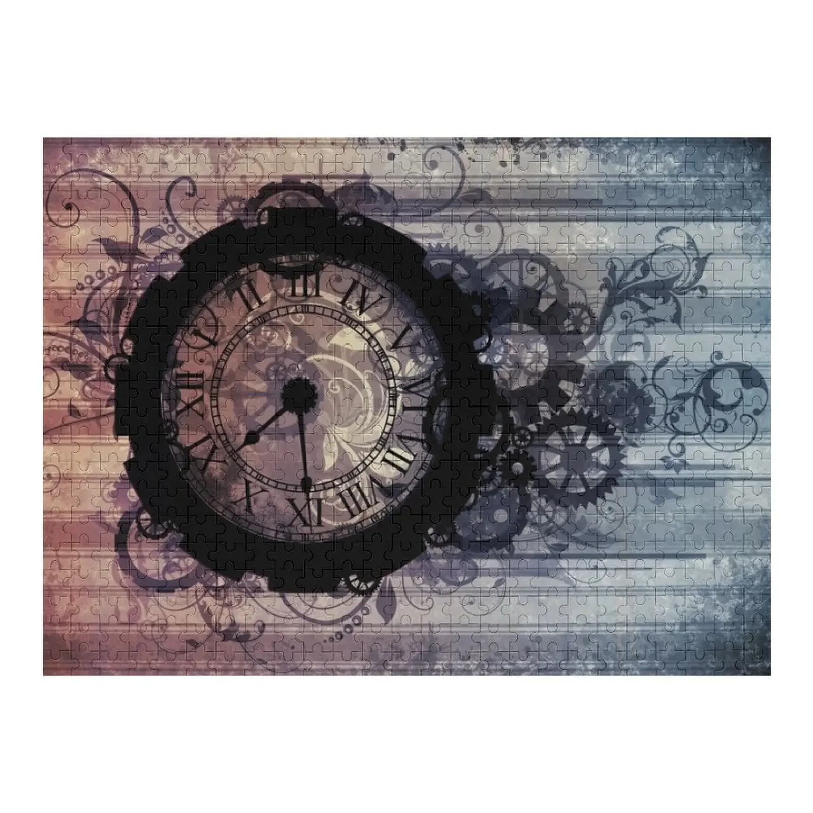 

steampunk clock Jigsaw Puzzle Baby Wooden Personalised Toys Jigsaw Pieces Adults Puzzle