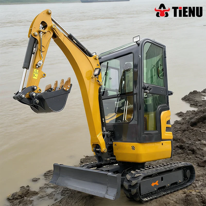Affordable Excavators Mini Excavators Small Removable Canopy Construction Machinery Hydraulic Tools