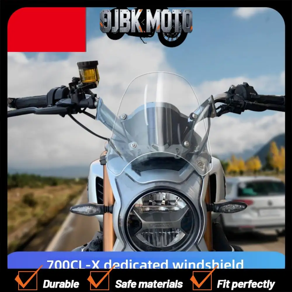 

For CTMOTO 700CL, increasing the height of the windshield, and for modifying the windshield of Chunfeng Chuliuxiang