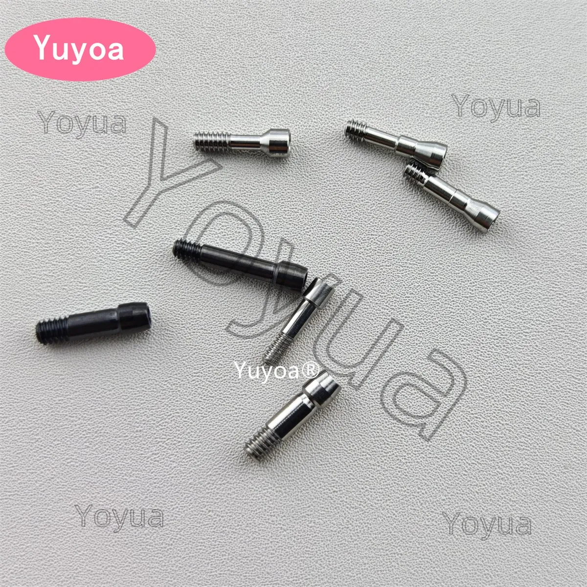 

20Pcs Dental Titanium Healing Accessories Central Screws Abutment Regular Implant Composite Different Diameters Screw