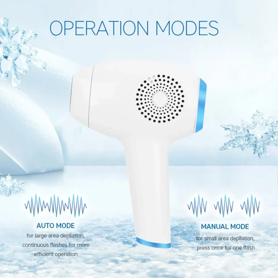 3 in1 Ice Cool Laser Hair Removal System Hair Remover