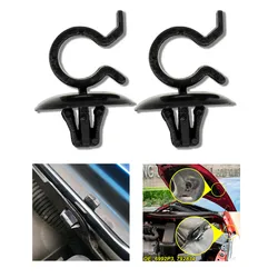 5/10PCS Bonnet Stay Clip Hood Retainer Plastic Holders For Support Strut Rod For Vivaro Car Hood Buckle Fittings