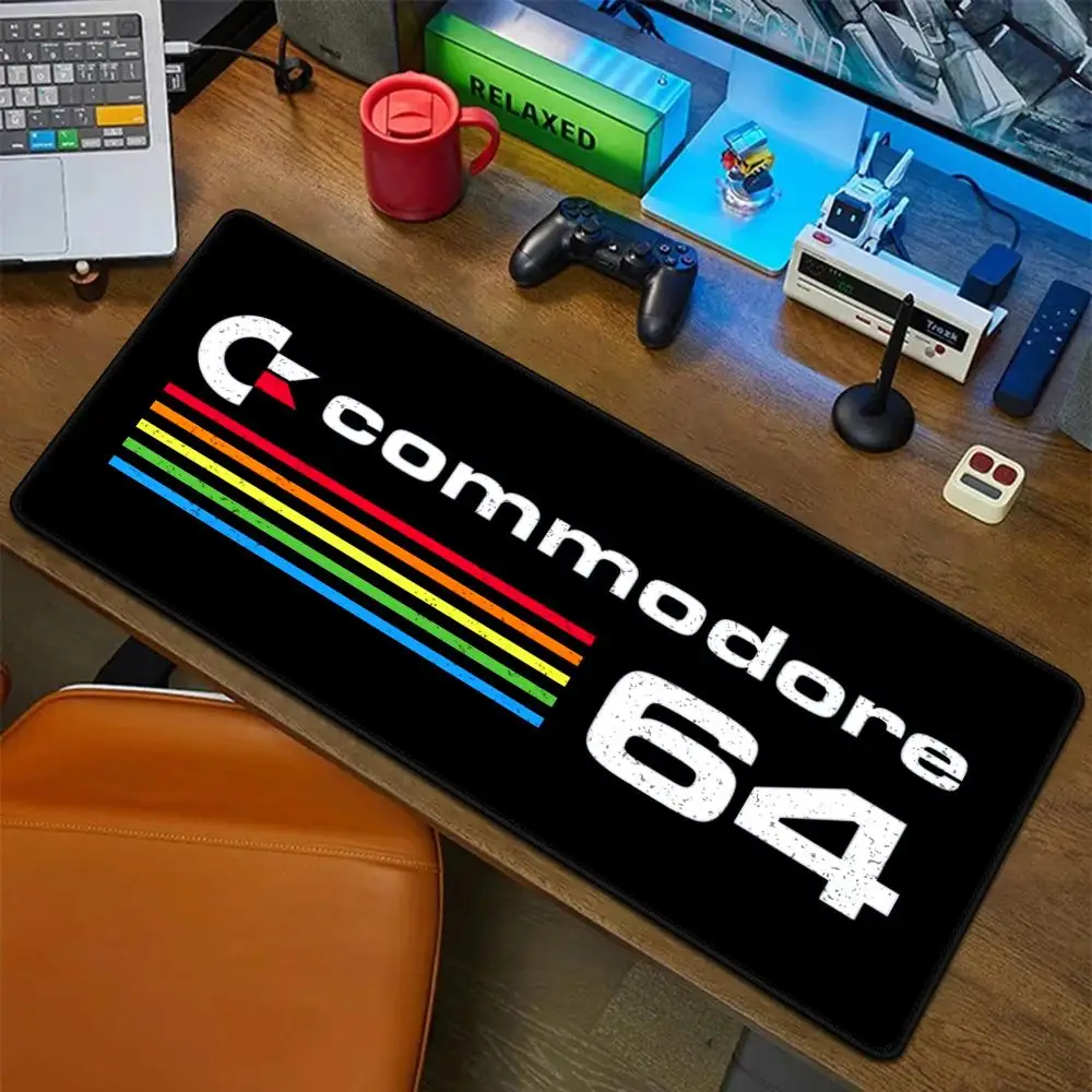 C-コモドール 64 マウスパッド ラバーマット ラップトップ Xxl マウスパッド ノートブック ゲーマー コンピューターテーブル ゲームアクセサリー
