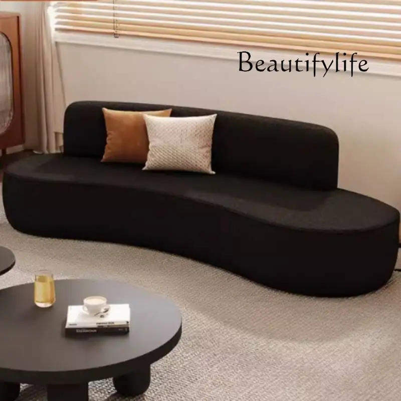 SM أرائك خشبية كبيرة فاخرة حشو مقاوم للماء تصميم كسول الصالات نفث الأريكة صالون كرسي صالة فاخرة Divano الأثاث العصري #4