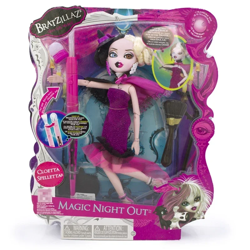 بيتس خارق ماجيك براتزيلاز الزجاج مقلة العين المشتركة مشط الشعر يشكلون جمع بيز دمية هدية عيد ميلاد للأطفال لعبة مجسمة