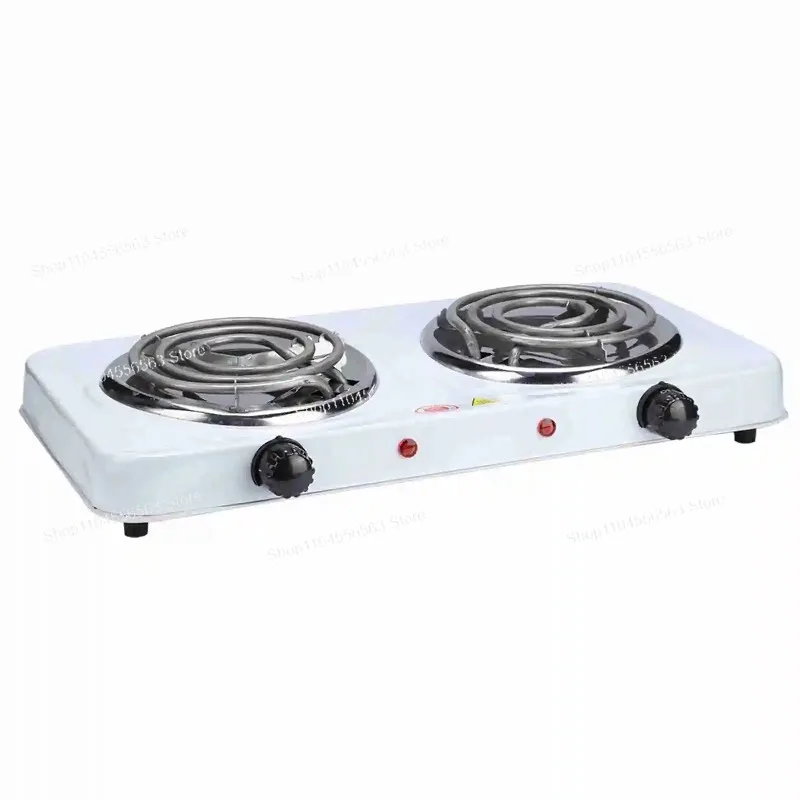 

Electric Double Burners Hot Plate Countertop Buffet Stove Heating Plate Outdoor Stove