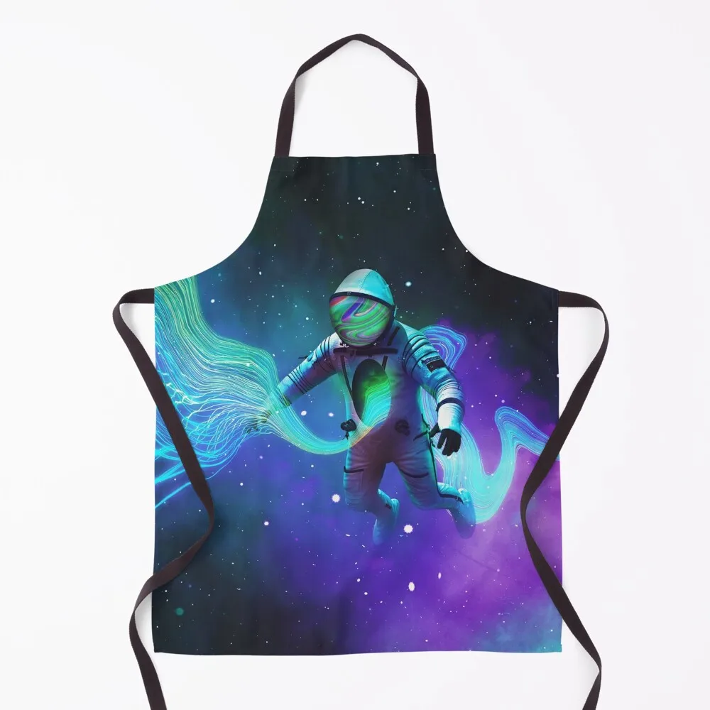 

Aurora Streak Apron Kitchen Apras Man useful gadgets for home Kitchen Apron