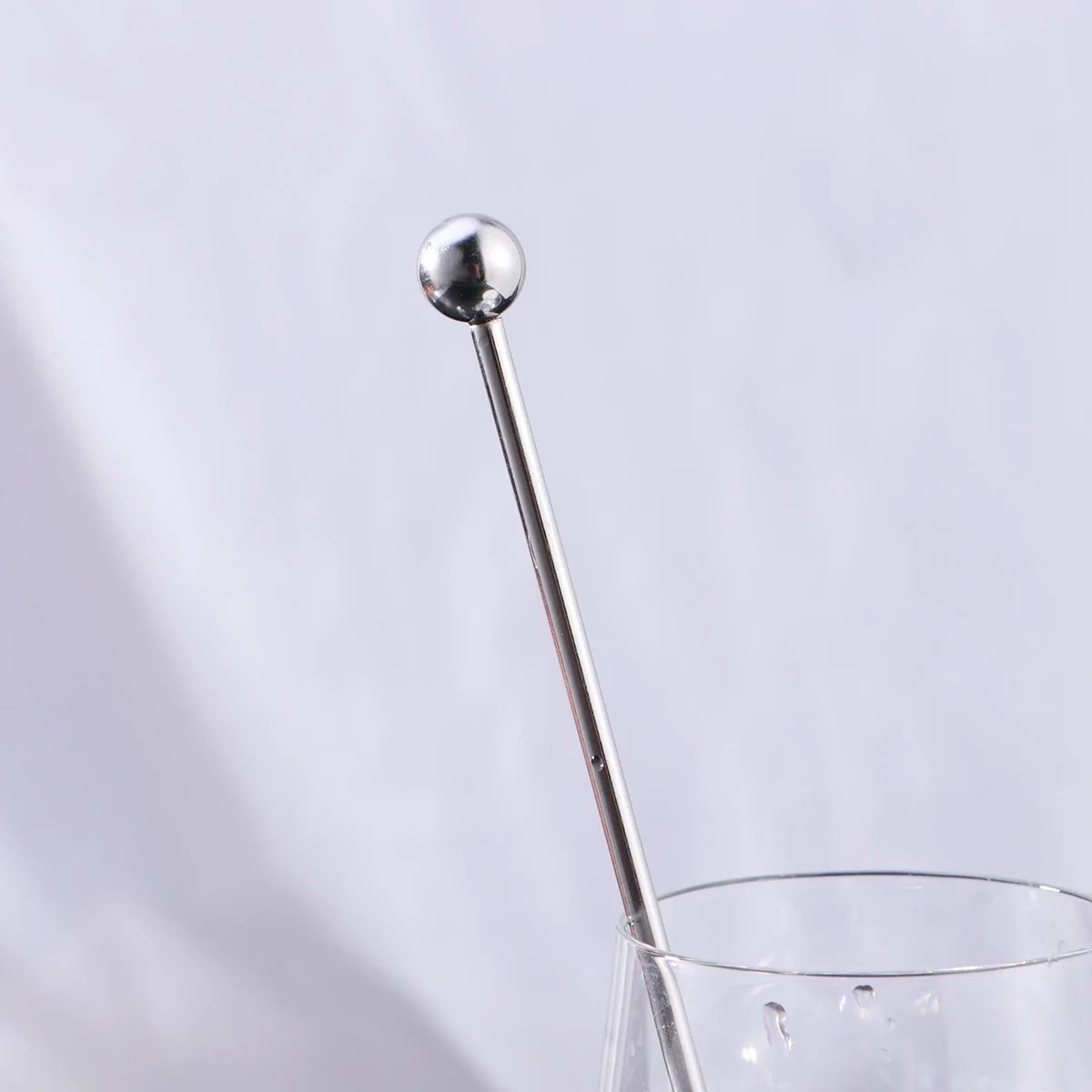 

5 pcs Stainless Steel Swizzle Sticks High Quality Beverage Stirrer for Coffee Cocktail Drink Decoration Bar Tool Milk Tea Shop