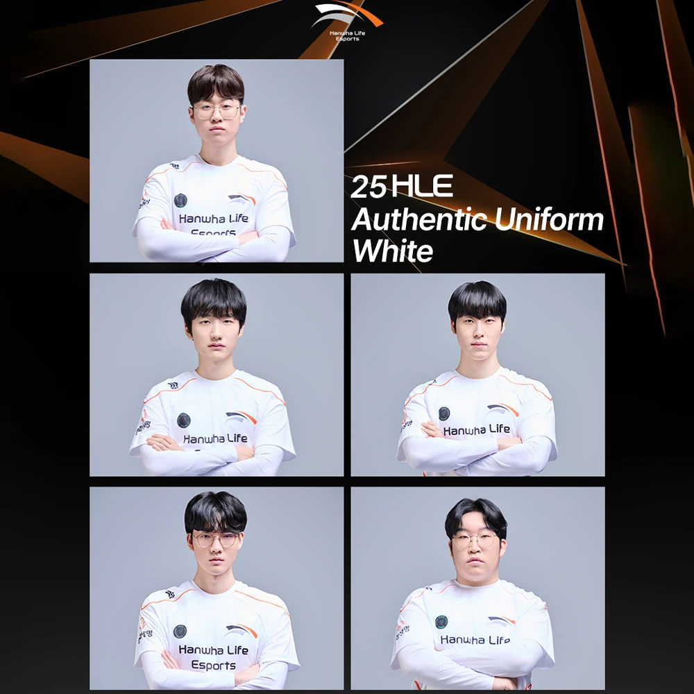 Hanwha Life Esports 2025 Jersey League of Legends T-Shirt Men Hot Sale New Summer Women Tee Short Sleeve Tops Shirts Children