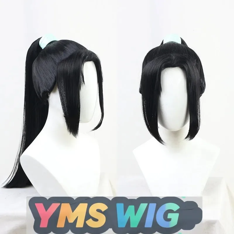 Cy[YMS WIG] ارتداء كتاب دليل المساعدة الذاتية Shen Qingqiu Cos Wig Luo Binghe Scum Villain System
