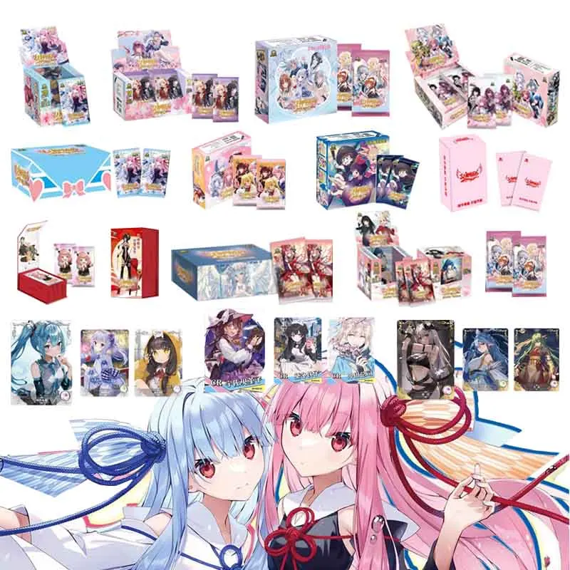 

Wholesales Goddess Story Collection Cards Little Frog Box Case Complete Set Ns Pink Table Party Games Playing Acg Cards