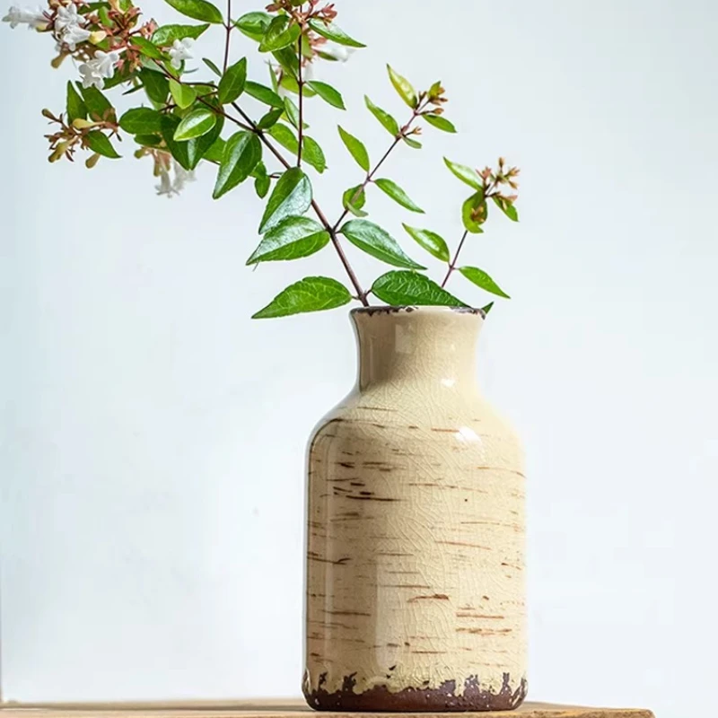 

Декоративные вазы для дома и офиса: керамические вазы-бутылки для цветов и растений, украшение для гостиной и рабочего стола O Vaso MH40HP