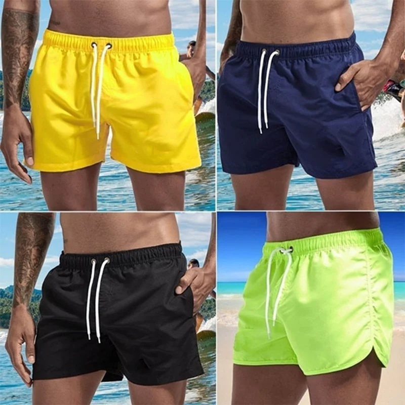 

Men's Quick-Dry Shorts Siwmwear Beach-Shorts Swim-Shorts Beach-Wear Sports for Summer