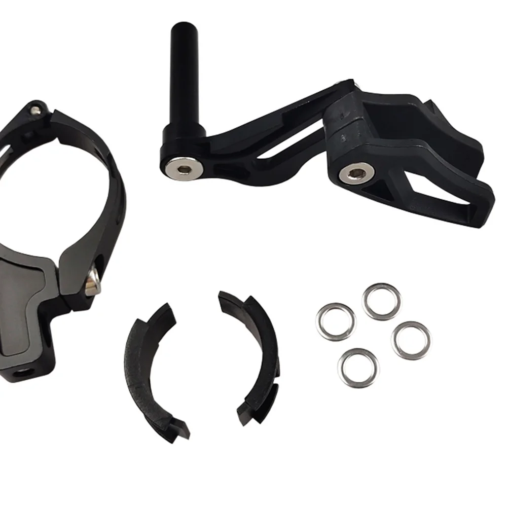 

Bike Guide 31.8Mm~35Mm Black Aluminum Alloy Plastic Durable Chain Keeper For Bicycle Stable Chain Guide Bike Parts Pulley