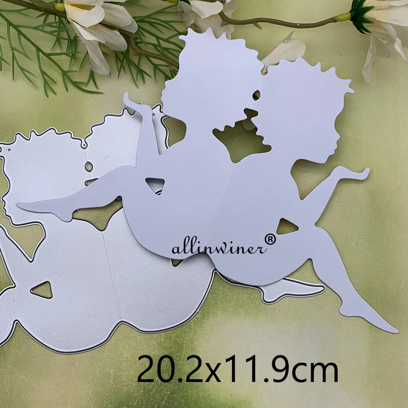 New Wings Love Frame Leaf Metal Cutting Dies for DIY Scrapbooking Album Paper Cards Decorative Crafts Embossing Die Cuts