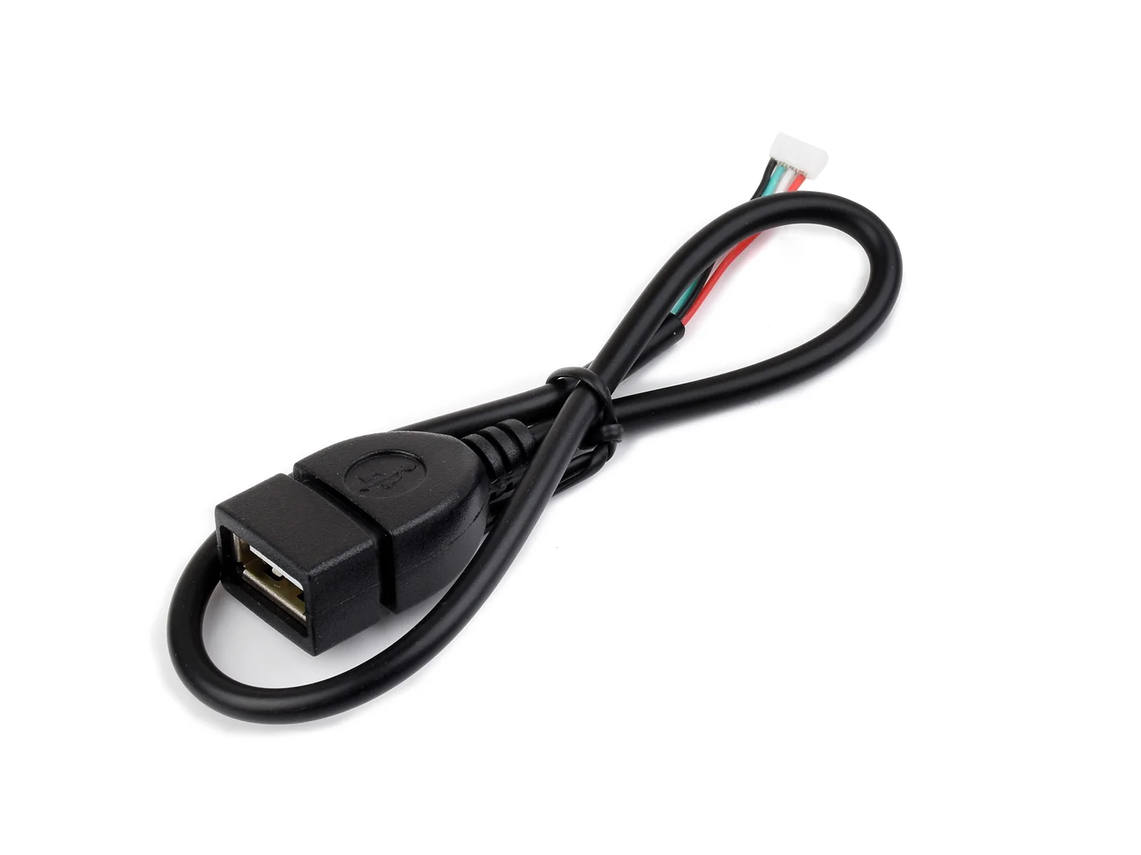 كابل Waveshare MX1.25 4Pin إلى USB، منفذ USB من النوع A أنثى، تقريبًا. الطول الإجمالي 30 سم لـ Luckfox Lyra