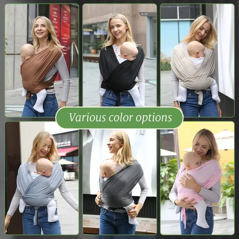 

Baby Carrier Newborn Sling Wrap Breastfeeding Cover Kangaroo Shoulder Strap Shading Bags Infant Nursing Cover Bagpack for 0-36M