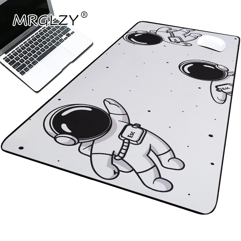 Maus Pad Büro Astronaut Schreibtisch Matte Gaming Zubehör Computer Schreibtische Maus Matten Gaming Zimmer Dekoration Tastatur Mousepad Xxl