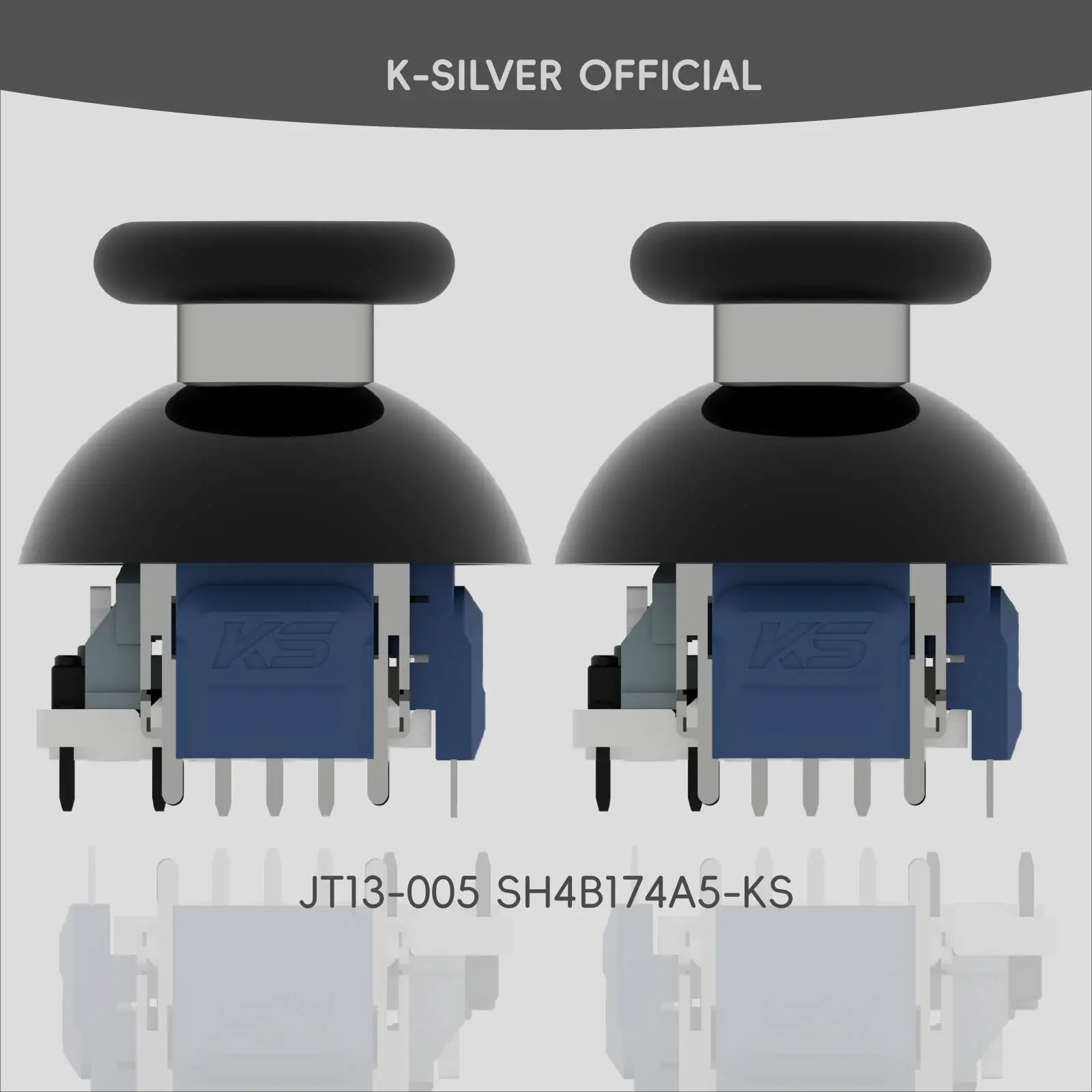 For PS5 PS4 K-SILVER JT13-005 320 Tension Adjustable TMR Magnetic Joystick 30-80gf Force Anti-drift Stick Repair Module - view 6