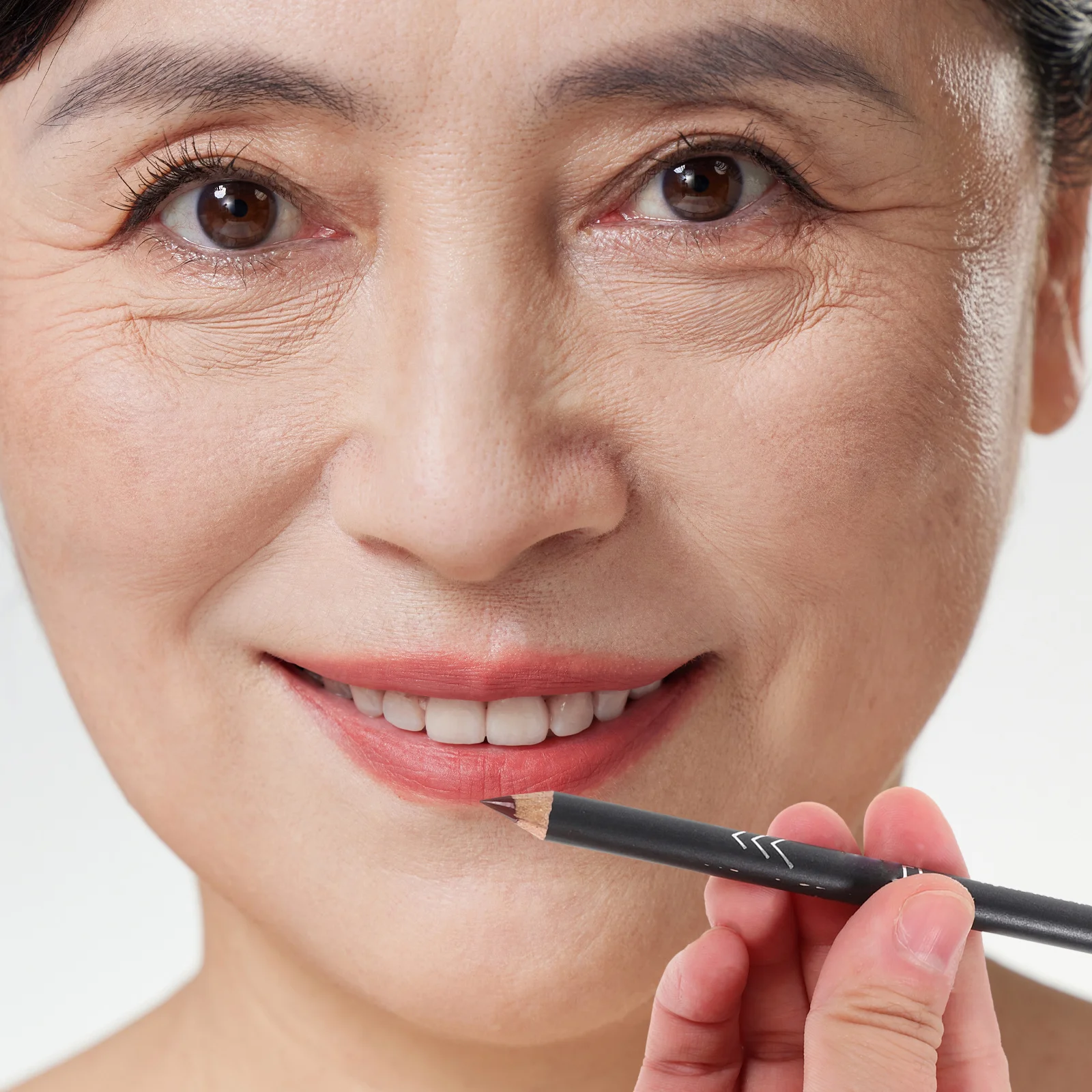 Juego de lápices delineadores de labios de maquillaje, 12 Uds., suaves, ligeros, no se decoloran, delineadores de labios de madera con accesorio de 12 colores para mujer