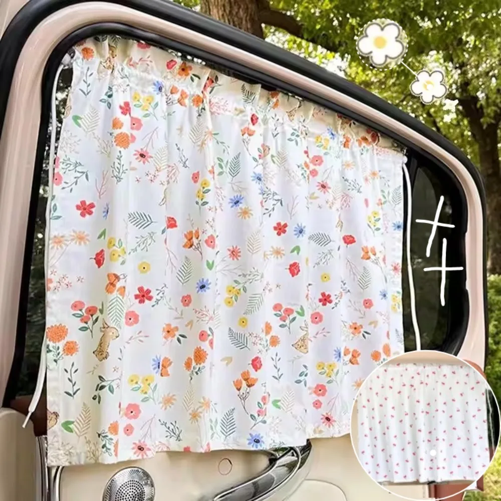 Side window sunshade, cartoon with suction cup, General Motors home window sunshade, providing UV protection for children