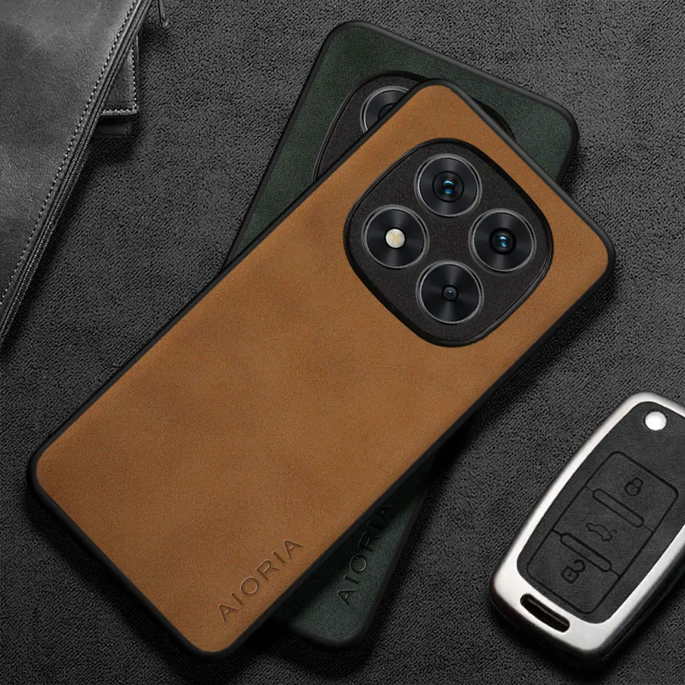 Etui na Xiaomi Redmi Note 14 Pro Plus 14 4G 5G Modne Wytrzymałe Skórzane PU Etui na Telefon Redmi Note 14 Pro