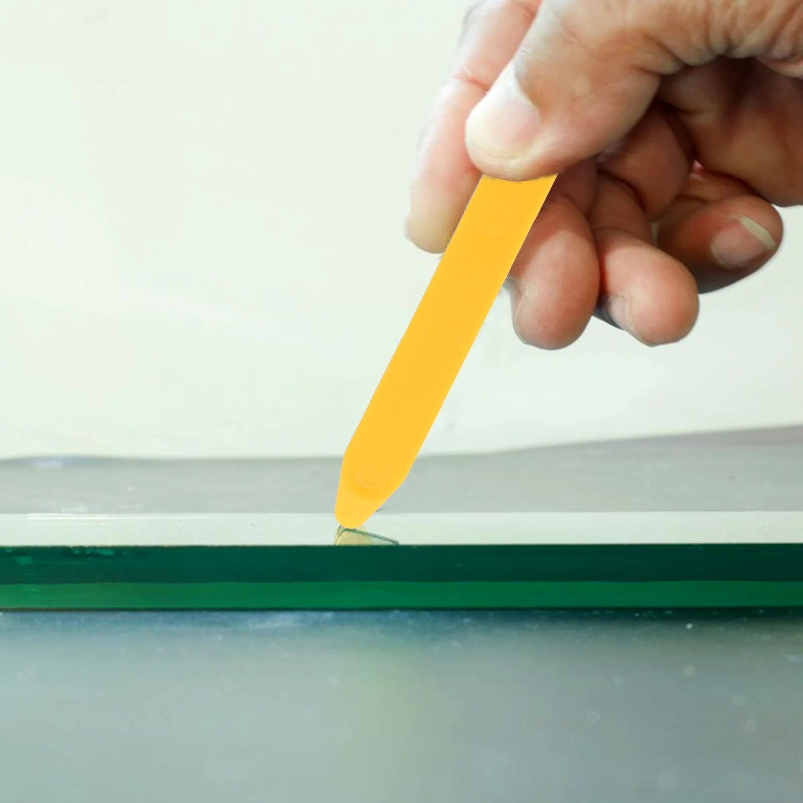 

20pcs Plastic Scraper Tile Beauty Seam Abs Smoothing Sealing Tool Caulking Grout Silicone Acrylic Resin Scraper Diy Floor
