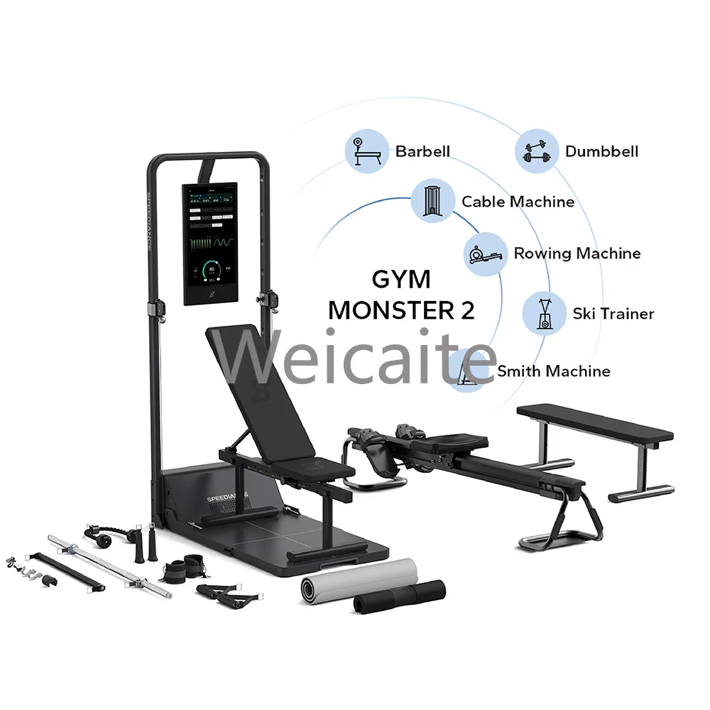 Speediance Gym Monster Smart Gym Plegable Todo en Uno Entrenador Personal Estación de Fitness Multi Equipo de Gimnasio Casero Multifuncional