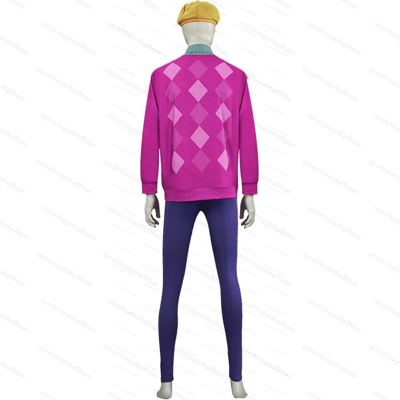 Saja Cosplay Anime KPOP démon chasseur Costume Saja chapeau col de chemise sweat à capuche pantalon adultes hommes tenues d'halloween