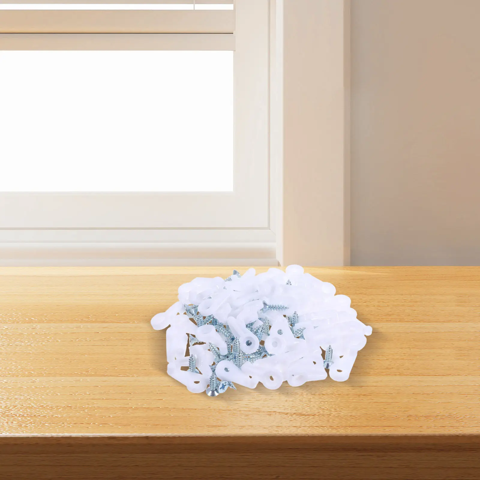 

Набор из 60 стеклодержателей для шкафов, гардеробов и зеркал: крепежная фурнитура с надежной фиксацией, без люфта, безопасный дизайн