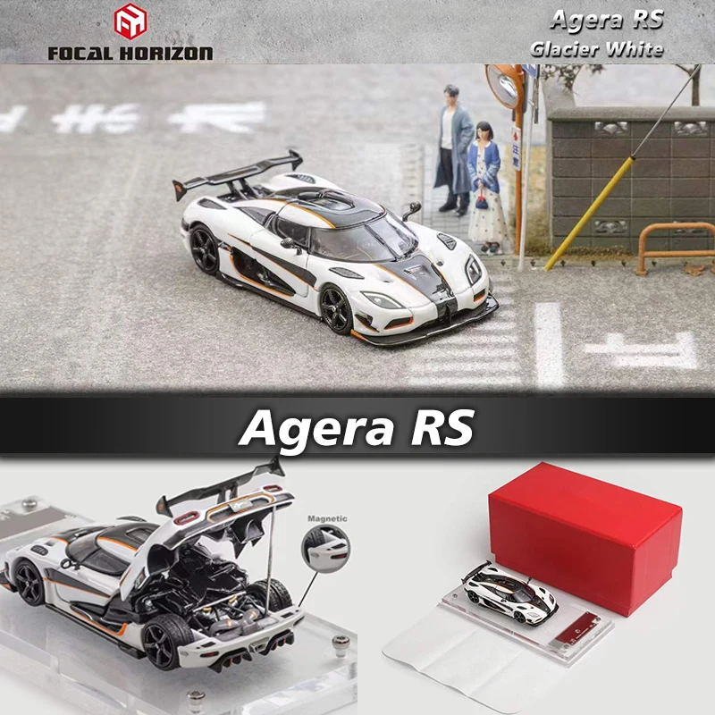 

PreSale FH 1:64 Agera RS Fast Version Diecast Diorama Car Model Collection Miniature Toy Focal Horizon